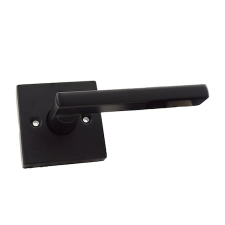 Kwikset Residential Handlesets Single Cylinder Inside Trim Reversible Matte Black 966HFLSQT-514.UNIV