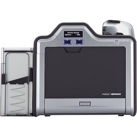 Hid Single-Side Printer, Dual Card Input Hopper and Single-Side Lamination: Base Model, ISO 89721
