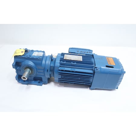 Sew Eurodrive GEARMOTOR 1HP 3PH 123RPM 460V-AC S47 DRN80M4/BE05HR