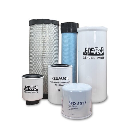 Hero Preventative Maintenance Kit Bobcat E55 Mini Excavator B3NP11001 & Above MSU-BC-0306