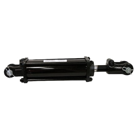 Smv Industries Hydraulic Cylinder, Double Acting, Non-ASAE, 12 in L Stroke, 3 in Bore 3X12 NON-ASAE