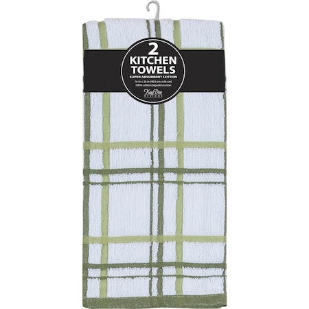 Kay Dee Designs Meadow Terry Kitchen Towel, 2PK R6428