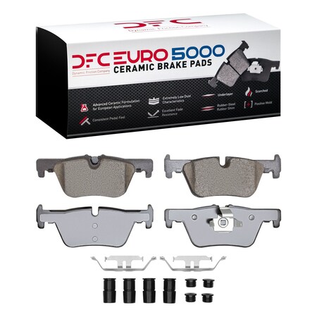 Dfc 5000 Euro Ceramic Disc Brake Pad Set,  1600-1613-01