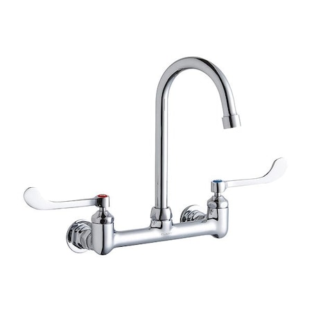 Elkay Handle-Operated Faucet, Manual, Gooseneck LK940GN05T6H