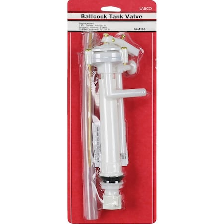 Westlake Pipe & Fittings Coast 1B1X Style 12'' Plastic Ballcock 4/1/4165