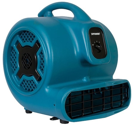 Xpower CentrifugalBlower, Blue, 18-1/2inH P-830-Blue