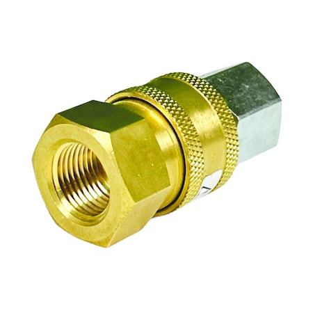 Blushield BluShield 3/8" Quick Disconnect Plug x 3/8" Male Pipe Thread Pressure Washer Adapter PWA005