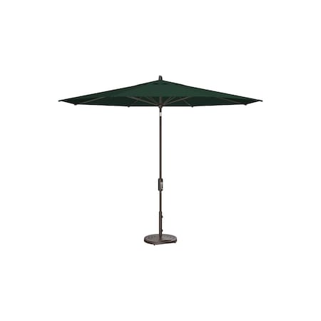 Treasure Garden 11 ft Patio Umbella, aluminum, fiberglass ribs, outdoor, Forest Green UM841-00 5446 Forest Green