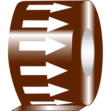 Accuform DIRECTIONAL FLOW ARROW TAPES 2 in x RAW453WTBR