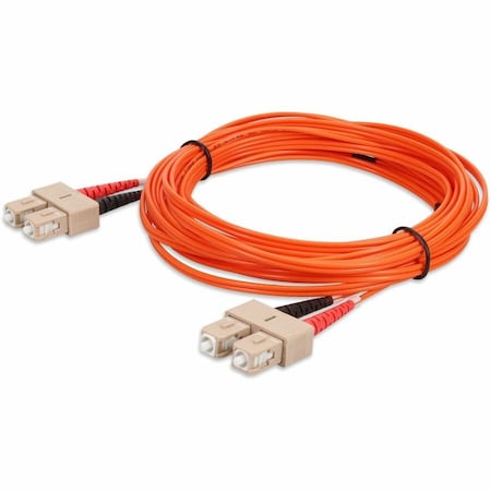 Add-On This Is A 1M Sc (Male) To Sc (Male) Orange Duplex Riser-Rated Fiber ADD-SC-SC-1M6MMF