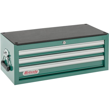 Grizzly 3-Drawer Mid-Riser with Ball Bearing Slides H0837