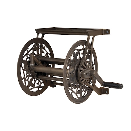 Ames Wall Mount Hose Reel, Corrosion-Resistant, 125 ft x 5/8-inch Hose Capacity 2398110