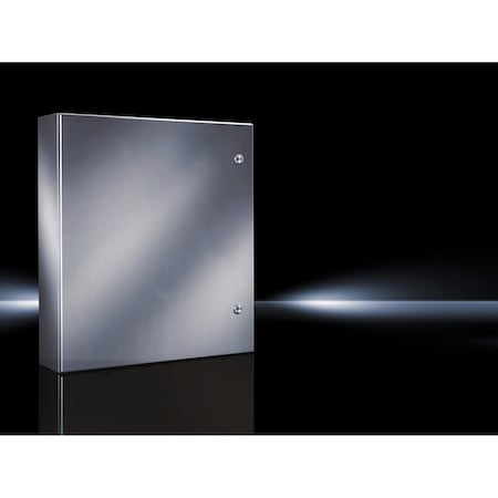 Rittal Wm 36X30X10 316 #4 Brushed Stainless Steel Enclosure Wm363010N6 8018552