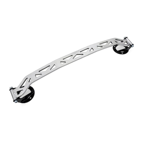 Hps Performance Aluminum Front Strut Tower Brace Bar, Polished,  42-106P