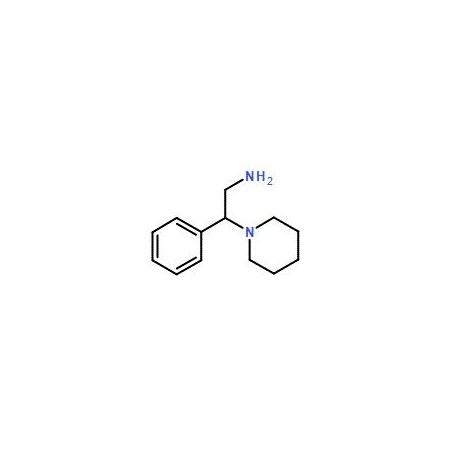Ak Scientific 2-Phenyl-2-(piperidin-1-yl)ethanamine (1g), CAS 5815-73-6 8606AB-1g