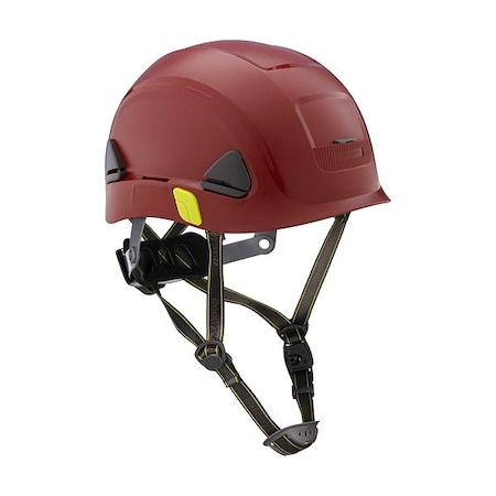 Honeywell North Climbing Helmet, HDPE, 8 Point Ratchet, Type 1, Class E, Type 2, Class E CSH10012