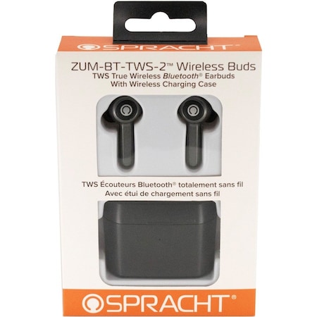 Spracht Earset - True Wireless - Bluetooth - Earbud - In-ear - Noise Cancelling Microphone ZUM-BT-TWS-2
