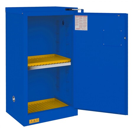 Durham Mfg Corrosive Storage, 16 Gallon, Self Close 1016S-293T