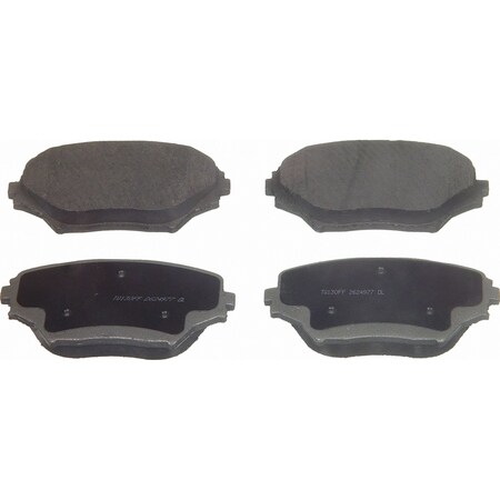 Wagner Brakes Disc Brake Pad Set-QC862 QC862