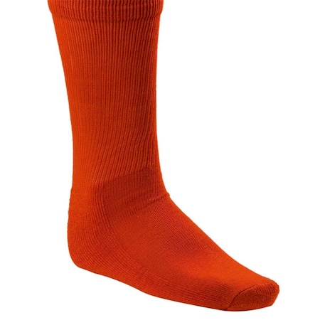 Champion Sports Rhino All Sport Sock, Orange - Extra Large SK4OR