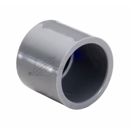 Topaz End Cap, PVC, 1-1/2" 1085