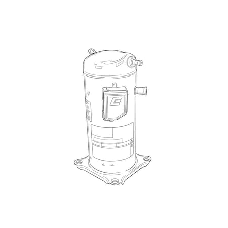 Copeland 460V 3ph R407c 6TON ScrCompres ZR72KCE-TFD-950