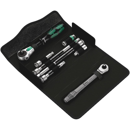 Wera Kraftform Kompakt Zyklop MS1 Metal/Speed 1/4 in, 8 pieces 5135949001