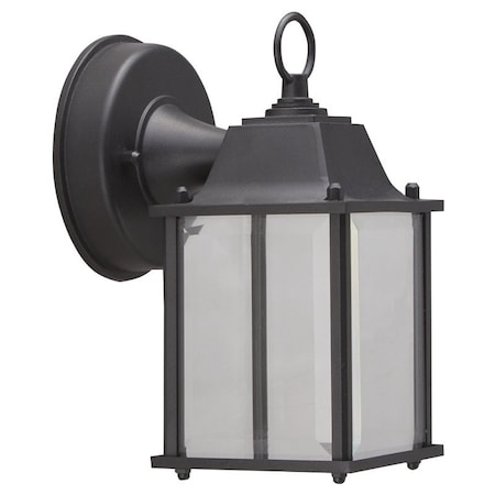 Boston Harbor Boston Harbor 0038-WD-BK Wall Lantern, 6.65 W Lamp, LED Lamp 0038-WD-BK