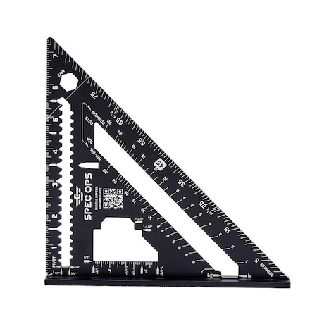 Spec Ops Rafter Square, 1/16 in Graduation SPEC-SQ-RAF7