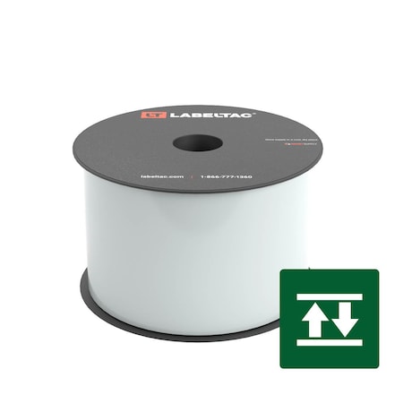Labeltac High-Tack Label Supply 3in x 75ft LT4/LTPX, Clear LT311HK