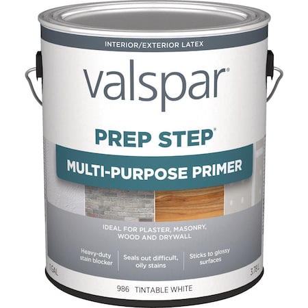 Valspar Prep Step 1 Gal. Wht Multi-Purpose Primer , Latex 044.0000986.007