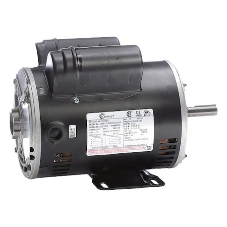 Century Capacitor-Start/Run General Purpose Motor, 3/4 hp HP, 56 Frame, 115/208-230V AC Voltage C658ES