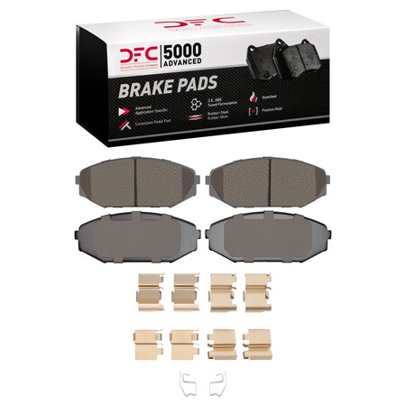 Dfc 5000 Advanced Disc Brake Pad Set,  1551-0793-01