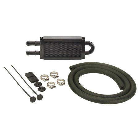 Derale 13213 2 Pass Power Steering Cooler, 0.34 in. Barb DER13213