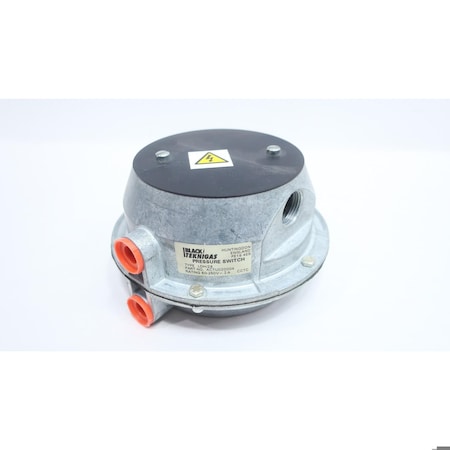 Black Teknigas Pressure Switch 200Bar 50-250V-Ac LDH/28 ACTU020004