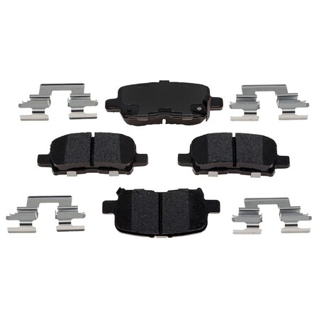 Acdelco PAD SET RR DISC BRK, Disc Brake Pad Set,  17D865CHF1