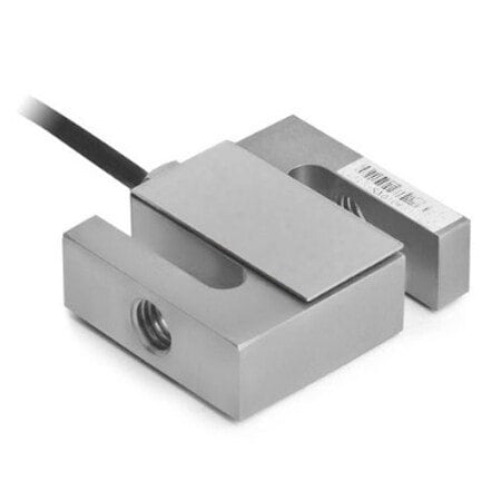 Omega S-Beam Load Cell: 100 lbf Capacity, 20 ft Cable Lg, ± 0.035% Hysteresis, ±0.035% Repeatability LC103B-100