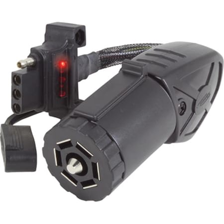 Hopkins Towing Solutions Endurance 7 Blade to 4 Flat Adapter with LED Test, Model No. 47340 43619