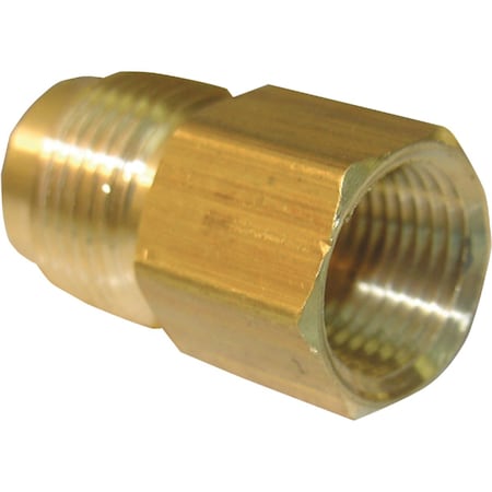 Westlake Pipe & Fittings 1/2 In.Mx3/8'' FPT Brass Flare Adapter 17-4647