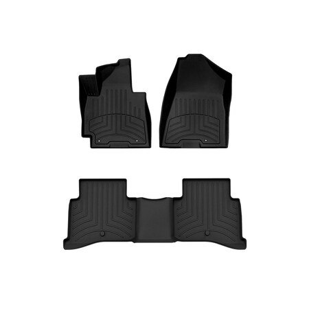 Weathertech Black, Front and Rear FloorLiner HP 44816-1-2IM