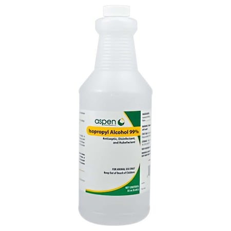 Aspen Alcohol 99% Isopropyl, 32oz 21273312