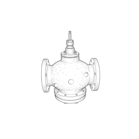 Siemens Building Technology 4"N/C, 160cv BRZ TRIM FLG VALVE 599-05992