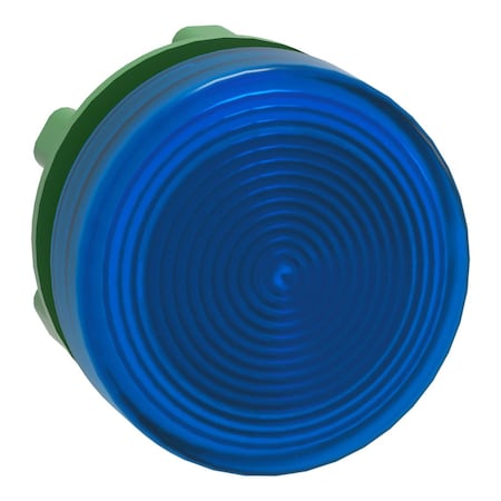 Schneider Electric Pilot Light, Blue, LED ZB5AV063S