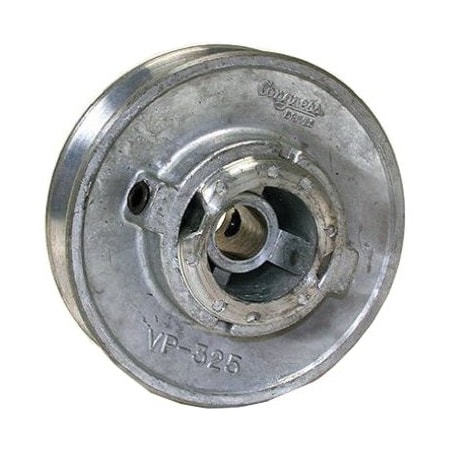 Dial Mfg 3-1/4X1/2 Var Pulley 6124