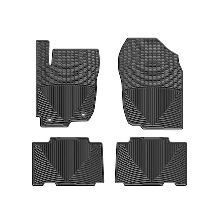 Weathertech Black, Front and Rear All Weather Floor Mats WTCB305306