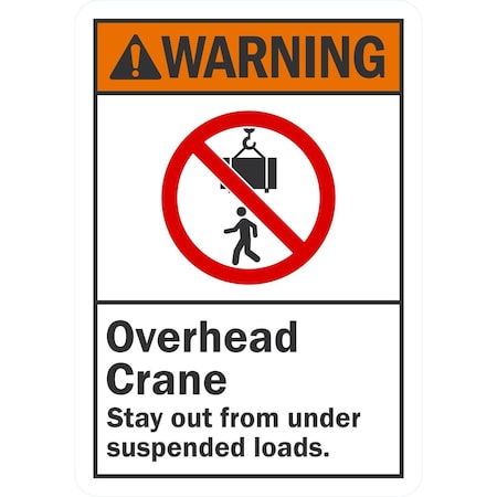 Lyle Overhead Crane Suspended Loads, 7x10, Non-Reflective, White G-17319-PL_7x10