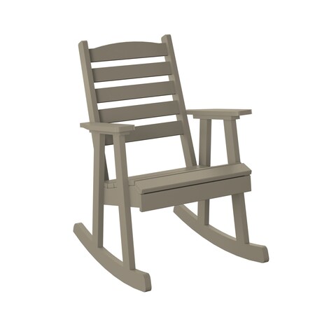 Polybird SLAT BACK ROCKING CHAIR.        WEATHERWOOD POLYBIRD P77