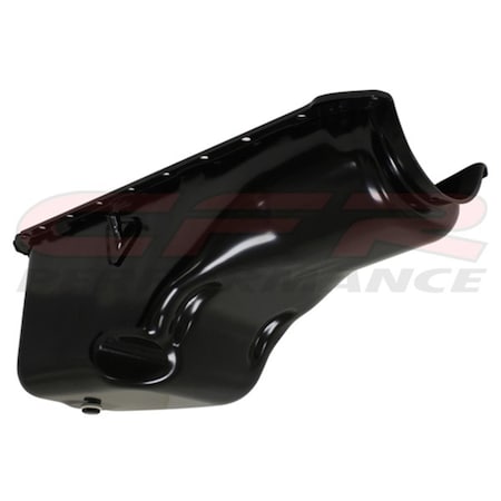 Hands On 6 Quart Capacity Truck Oil Pan - Black for 1966-Up Chevy Big Block HA1320763