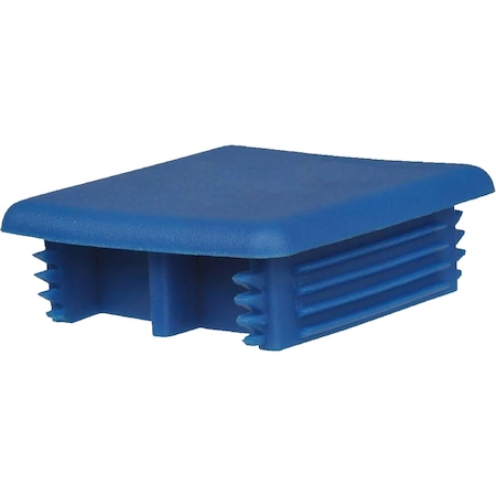 Newhouse Electric Blue PVC Universal End Cap for 1-5/8 in. 12 Gauge Metal Strut Channels, 2PK ECA-2PK