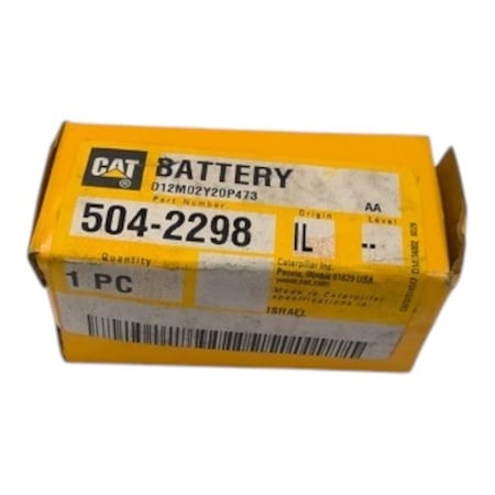 Caterpillar BATTERY, CATERPILLAR OEM 5042298 5042298